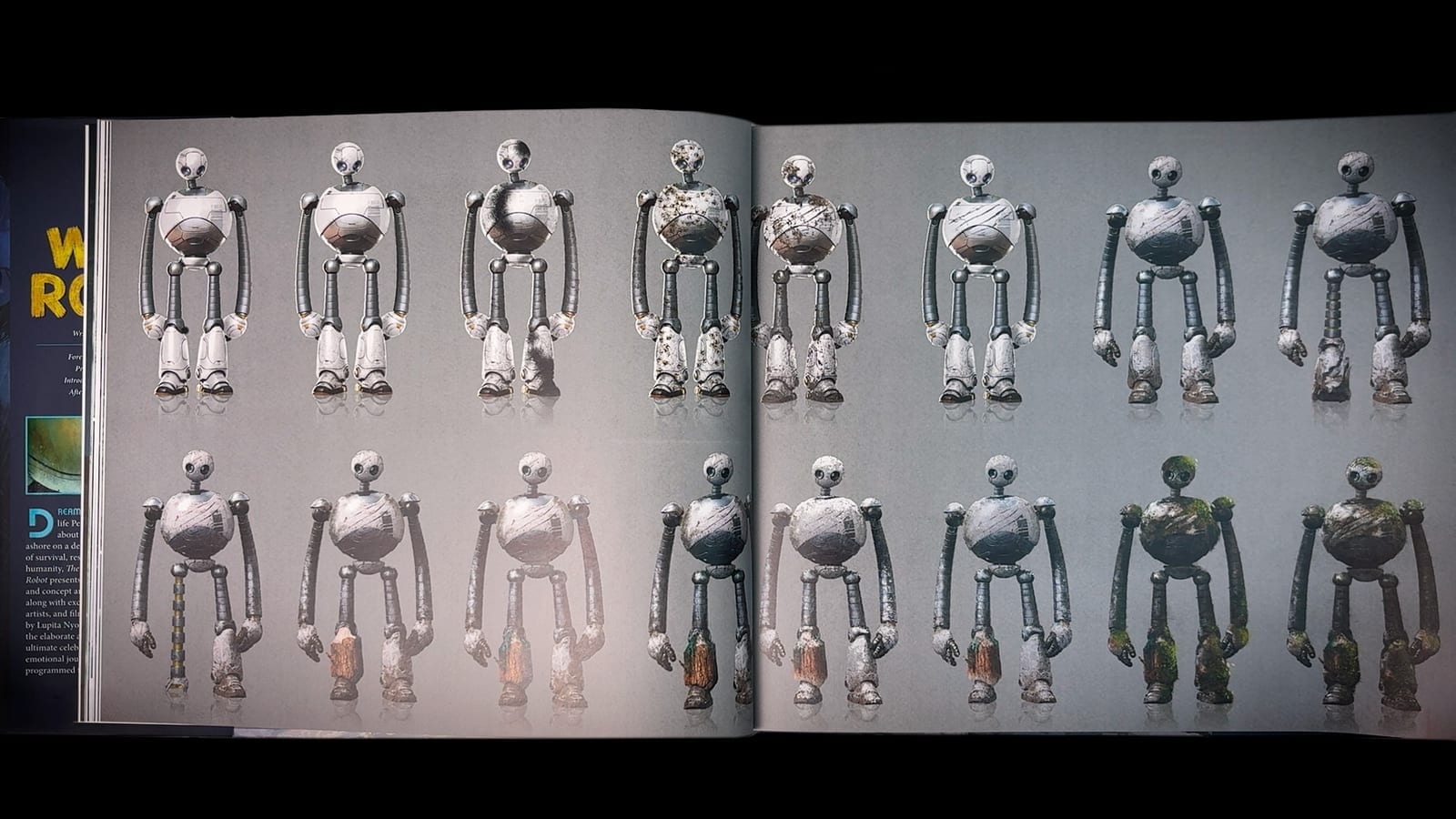 The Art of DreamWorks The Wild Robot artbook, first look at the pages