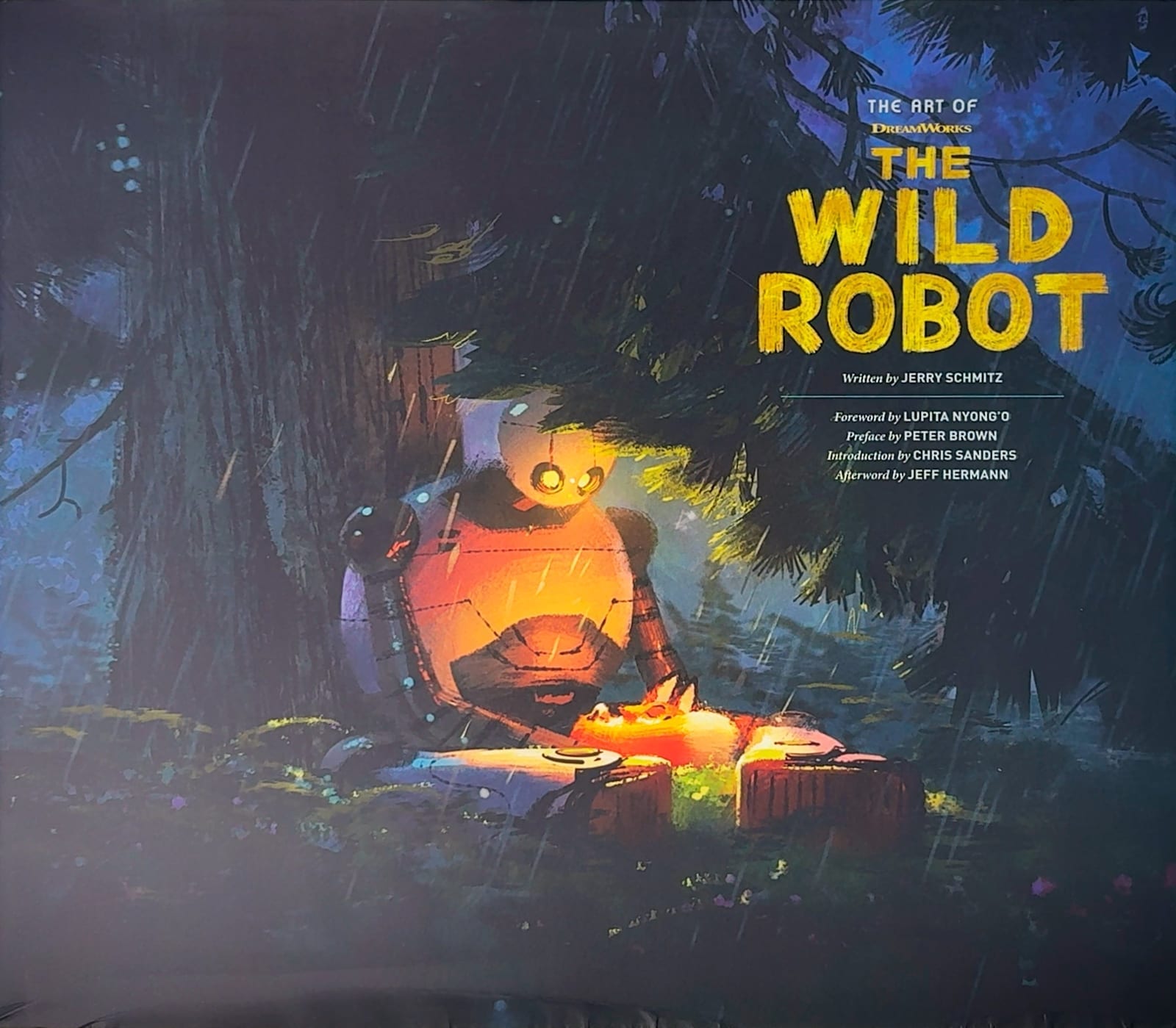 The Art of DreamWorks The Wild Robot book cover