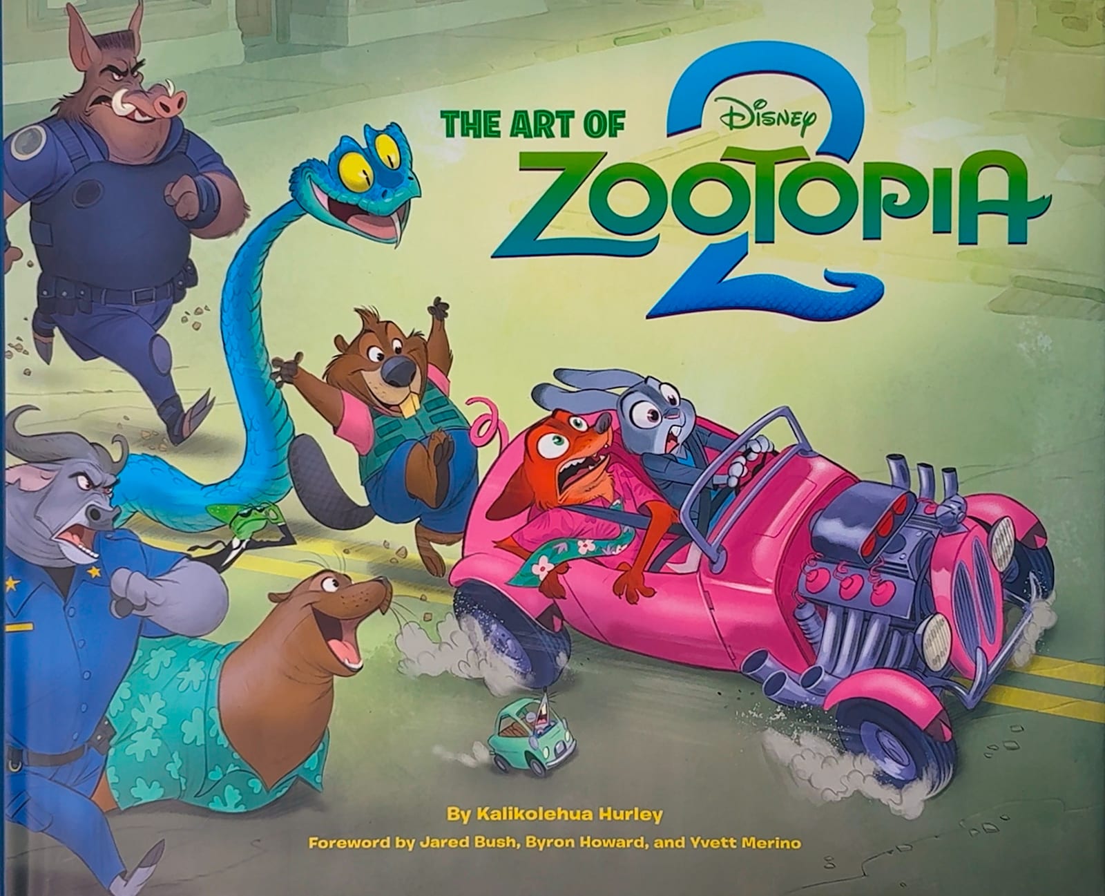 The Art of Zootopia 2 book cover